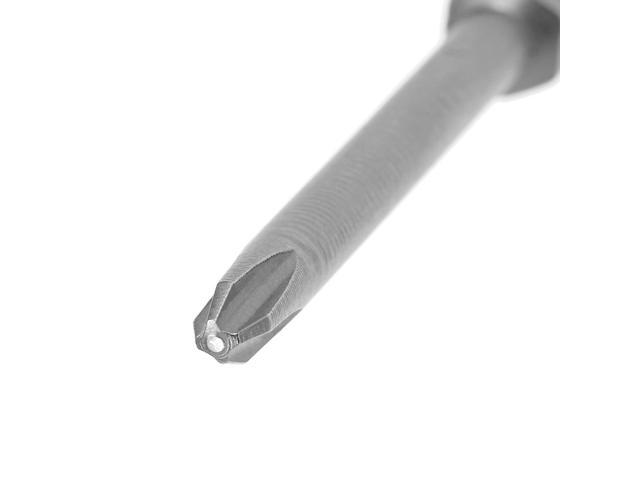 5Pcs 1/4-Inch Hex Shank 65mm Length Phillips 4PH2 Magnetic Screw Driver S2 Screwdriver Bits