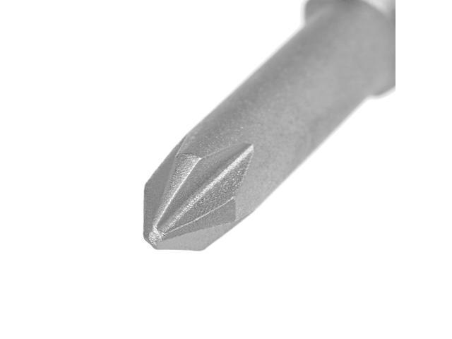 5Pcs 1/4-Inch Hex Shank 50mm Length Phillips 5PH1 Magnetic Screw Driver S2 Screwdriver Bits