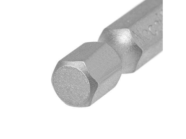 5Pcs 1/4-Inch Hex Shank 50mm Length Phillips 5PH1 Magnetic Screw Driver S2 Screwdriver Bits