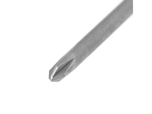 5Pcs 1/4-Inch Hex Shank 75mm Length Phillips 3PH0 Magnetic Screw Driver S2 Screwdriver Bits