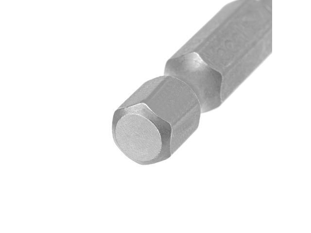 5Pcs 1/4-Inch Hex Shank 50mm Length Phillips 3PH1 Magnetic Screw Driver S2 Screwdriver Bits