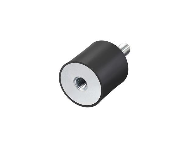 M8 Male Female Rubber Mounts Shock Absorber Anti Vibration Isolators 30mm x 30mm
