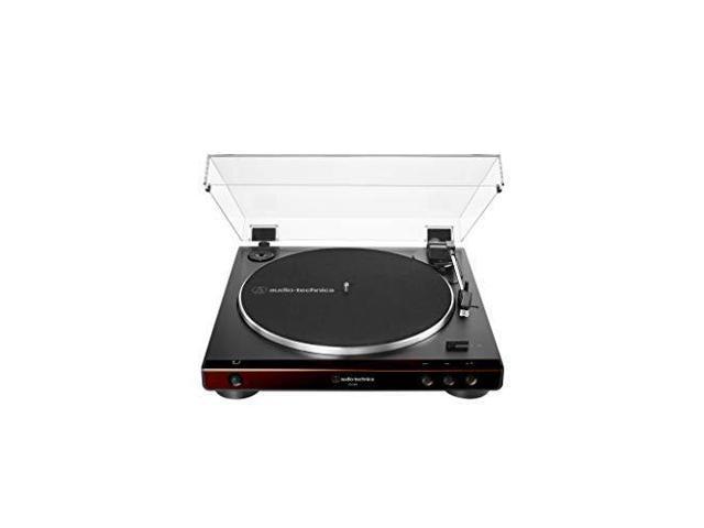 Audio-Technica - Audio Technica AT-LP60X-BW Turntable - Brown - image 10