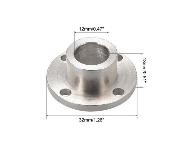 12mm Inner Dia H13*D18 Rigid Flange Coupling Motor Guide Shaft Coupler Motor Connector 2PCS for DIY Parts