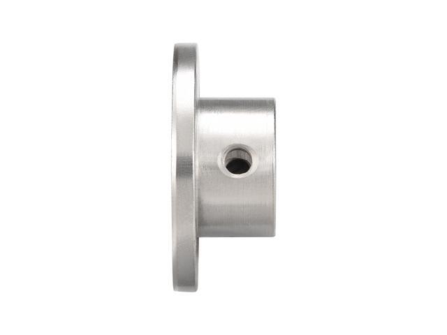11mm Inner Dia H13*D18 Rigid Flange Coupling Motor Guide Shaft Coupler Motor Connector Silver Tone 2PCS for DIY Parts