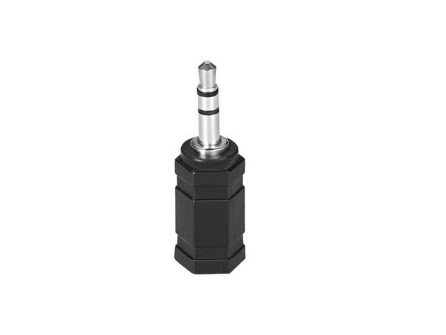 3.5mm Male to 2.5mm Female Connector Adapter Coupler 2Pcs for Stereo Audio Video AV TV Cable Convert