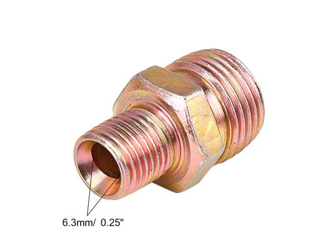 3pcs M12 x 1.25mm to M18 x 1.5mm Car Straight Air Hose Fitting Connector Adapter
