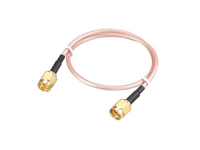 Low Loss RF Coaxial Cable Connection Coax Wire RG-316, SMA Male to SMA Male 30cm 5pcs