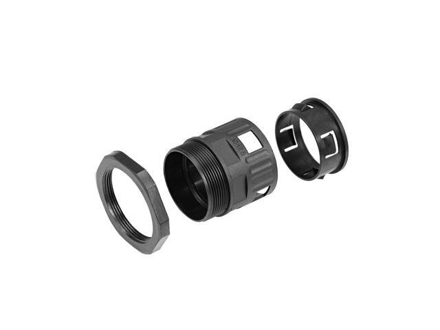 Cable Gland Corrugated Tube Connector AD42.5 Pipe Joint Clamps PG36 Screw 5Pcs