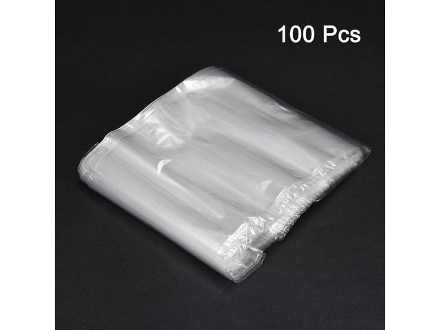 POF Heat Shrink Wrap Bags, 10 x 7 inch 100pcs Shrinkable Wrapping Packaging Bags Transparent Industrial Packaging Sealer Bags