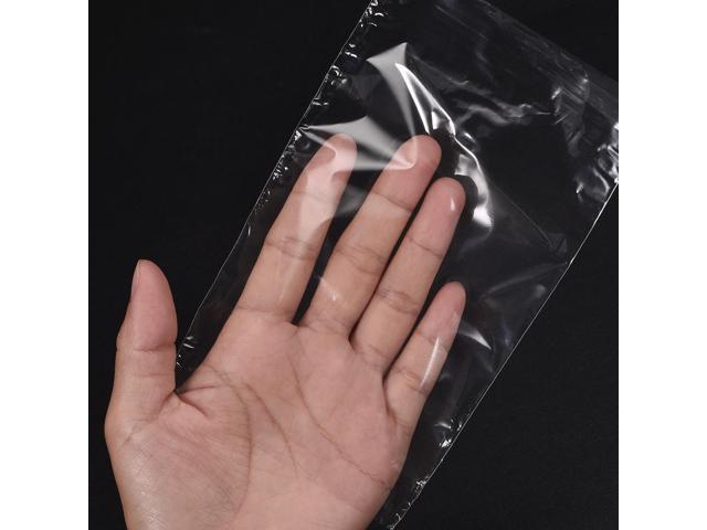 POF Heat Shrink Wrap Bags, 6.5x4 inch 100pcs Shrinkable Wrapping Packaging Bags Transparent Industrial Packaging Sealer Bags