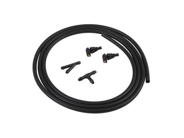 Car Front Windshield Washer Nozzles Kit 3W7Z-17603-AA for Ford F-150 2004-2014