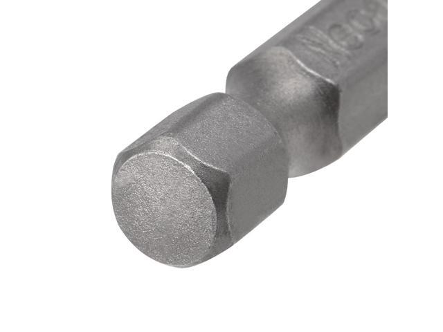 5pcs Slotted Bits 1/4 Inch Hex Shank 75mm Length Magnetic Screwdriver SL6 Screw Driver Bit S2 Alloy Steel