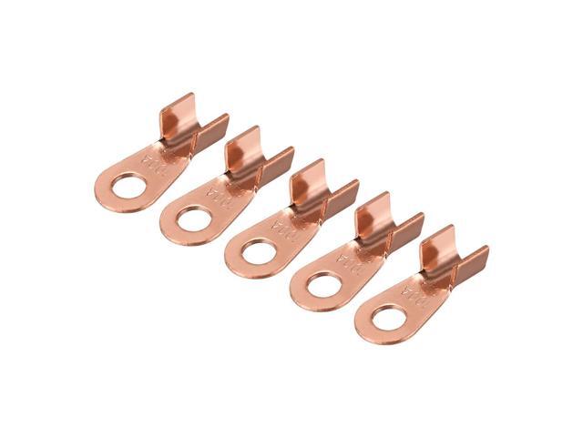 OT-100A Open-End Copper Crimp Terminal Lugs AWG 8-4 Battery Cable Connector 5pcs