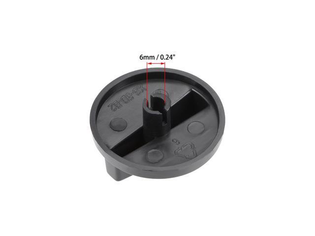 Timer Knobs Range Replacement Knobs Time Control Knob Round Shaft for Electronic Microwave Oven Cooker