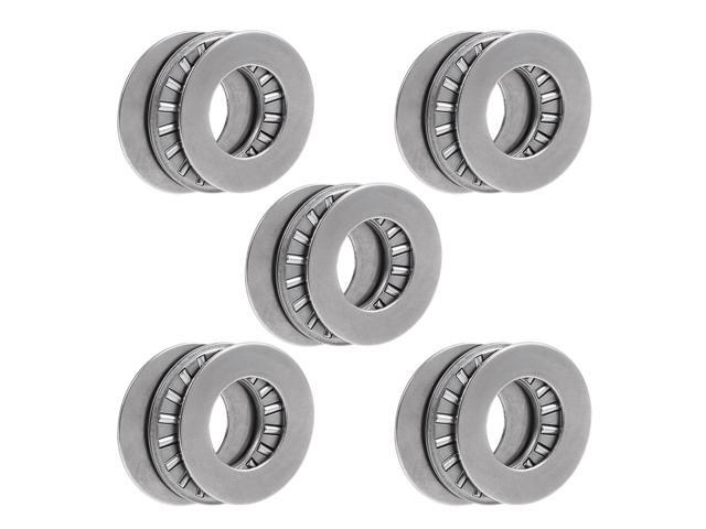 Tc1018 Needle Roller Thrust Bearings with Washers 5/8-inch Bore 1-1/8-inches Od 5/64-inch Width 16000rpm Limiting Speed 5pcs