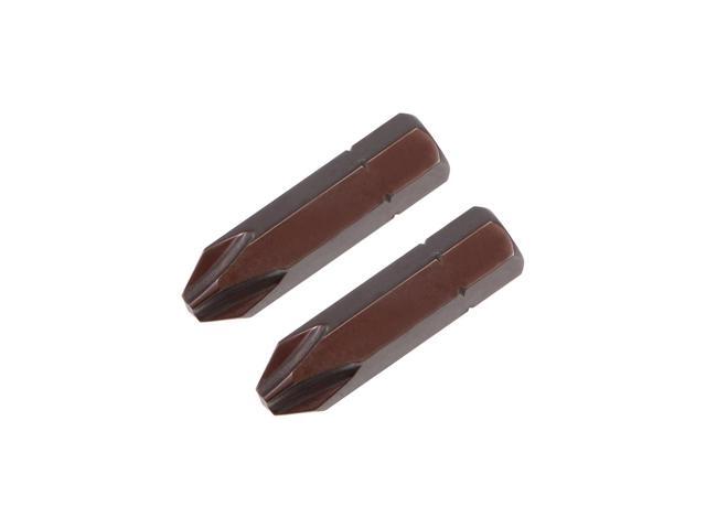 2pcs Phillips Bits 5/16 Inch 8mm Hex Shank 32mm Length Cross PH3 Magnetic Screw Driver S2 Screwdriver Bit