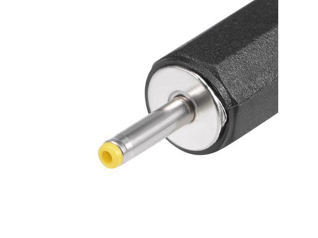 5Pcs DC Male Connector 2.5mm x 0.7mm Power Cable Jack Adapter Black