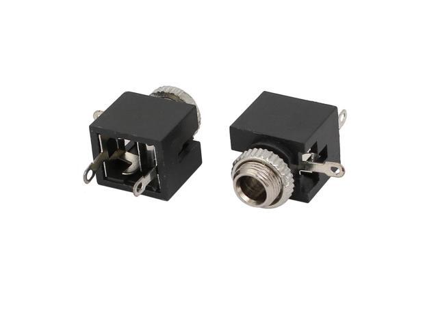 8 Pcs 3.5mm Female Stereo Audio Socket Jack Connector 3 Terminal PCB Mount
