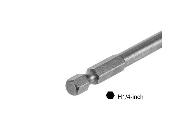 Torx Screwdriver Bits 1/4-Inch Hex Shank 150mm Length T30 Magnetic Security Star Screw Driver S2 Bit
