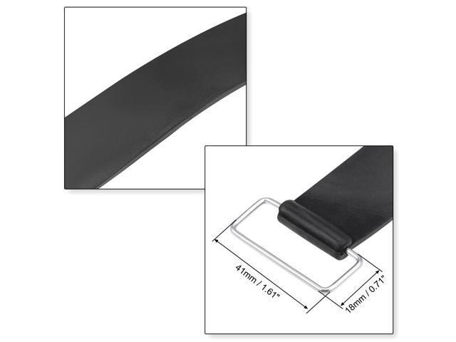 Non-Slip Battery Straps Rubber Band, 7.1' x 1', Black 5pcs
