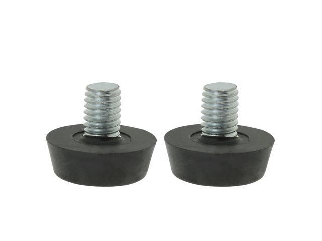 M8 x 10 x 22mm Furniture Glide Leveling Feet Adjustable Leveler Floor Protector for Table Desk Cabinet Leg 2pcs