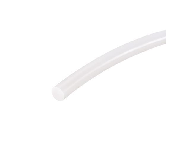 Silicone Bending Insert, Sealing Circle Seal Rod Round Bar - 39' Long 12MM Dia High Temperature Resistant Silicone Sealing Strip (Cream White)