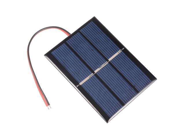 0.65W 1.5V Small Solar Panel Module DIY Polysilicon with 145mm Wire for Toys Charger