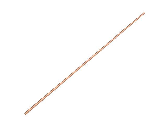 Copper Round Tube Pipe 8mm Outside Diameter X 5mm Inside Diameter 500mm Long