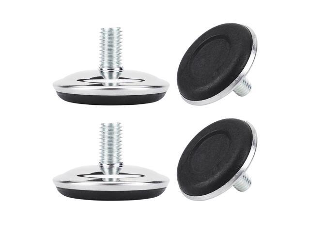M10 x 17 x 50mm Leveling Feet Adjustable Floor Protector for Furniture Leg 4pcs