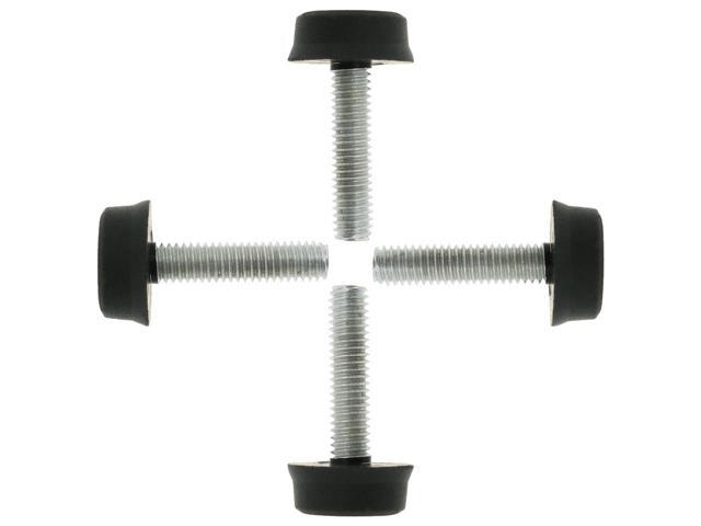 M6 x 24 x 18mm Furniture Glide Leveling Feet Floor Protector for Table Leg 4pcs
