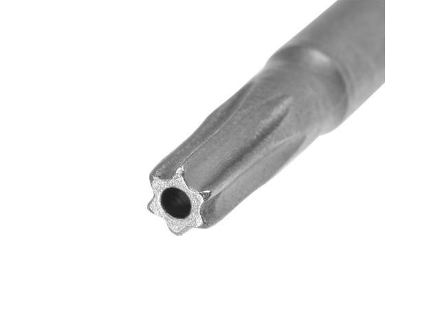 2Pcs 1/4' Hex Shank 150mm Length Magnetic Torx Security Head T15 Screwdriver Bits S2 Alloy Steel