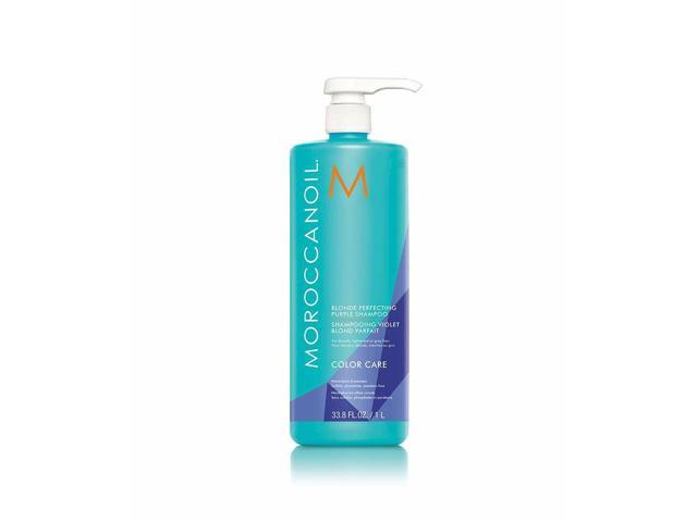 MoroccanOil Blonde Perfecting Purple Shampoo Liter