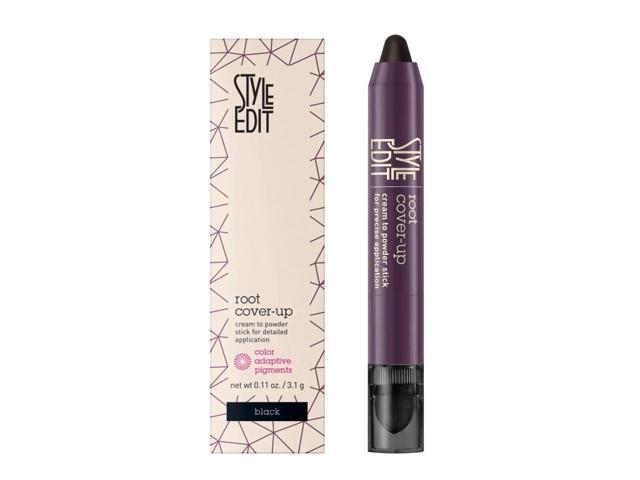 Style Edit Root Cover-Up Cream To Powder Stick - Black