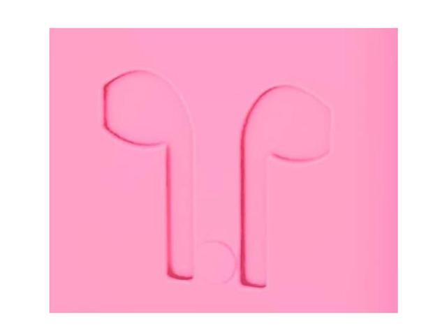 Airpod Protective Case, Airpod Earbuds Protective Cover Silicone Skin, Precision Size, 3mm skin, 360 protection, metal Keychain hook, for Airpods 1...