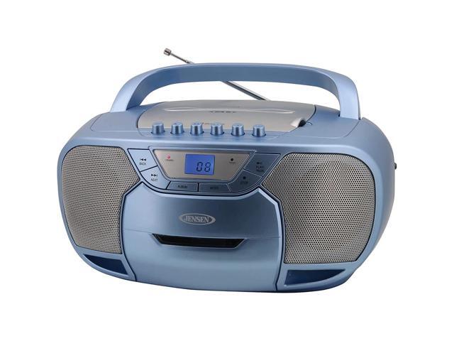 Jensen Bluetooth MP3 Boombox Blue CD-590-BL - image 4