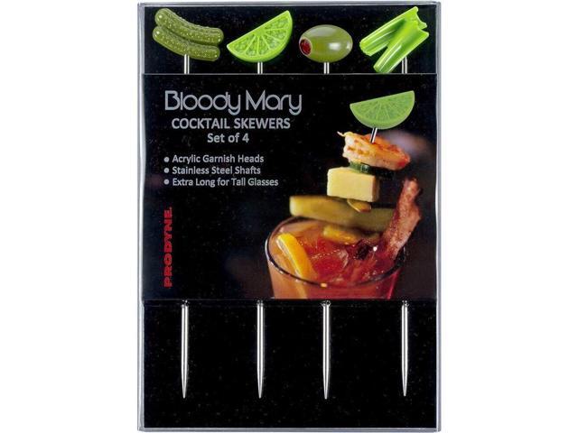 Prodyne Bl-4 Green Garnish Bloody Mary Cocktail Skewers