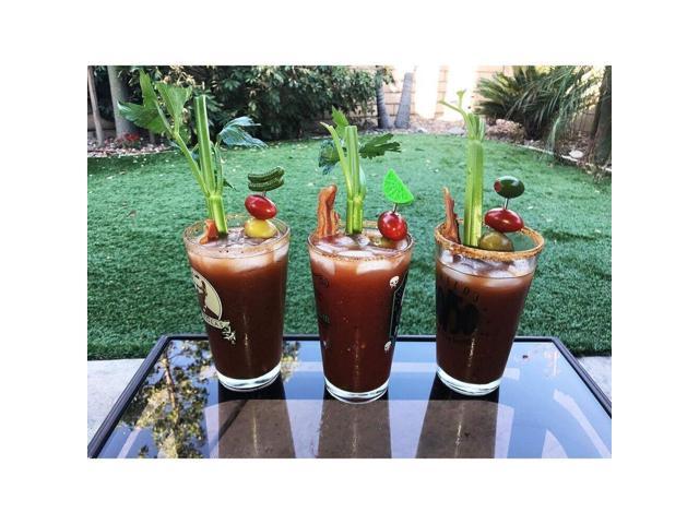 Prodyne Bl-4 Green Garnish Bloody Mary Cocktail Skewers