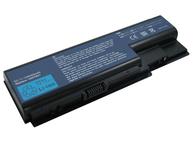 4400mAh/49Wh,11.1V 6cell Laptop battery for Acer Aspire 7720G-301G25