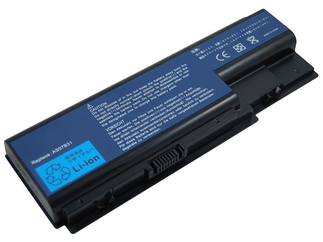 4400mAh/65Wh,14.8V 8cell Laptop battery for ACER Aspire 5520-TX58P16
