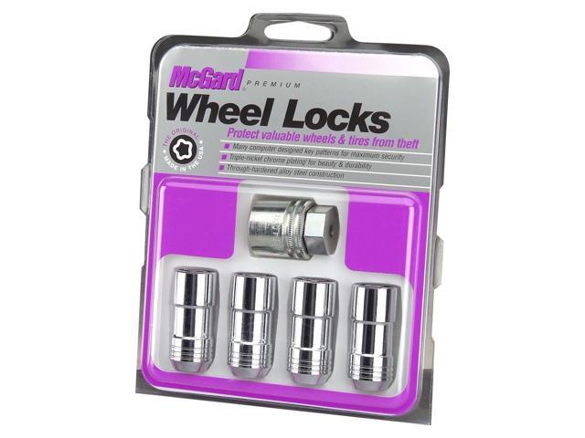 McGard 24234 Chrome Cone Seat Wheel Lock Set (9/16'-18)