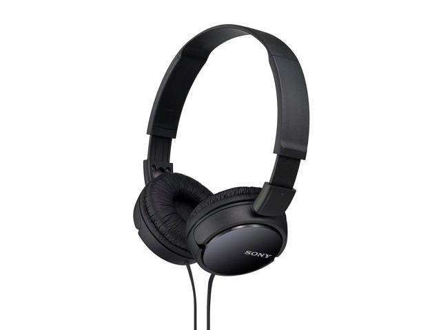 Sony MDRZX110 ZX Series Stereo Headphones (Black)