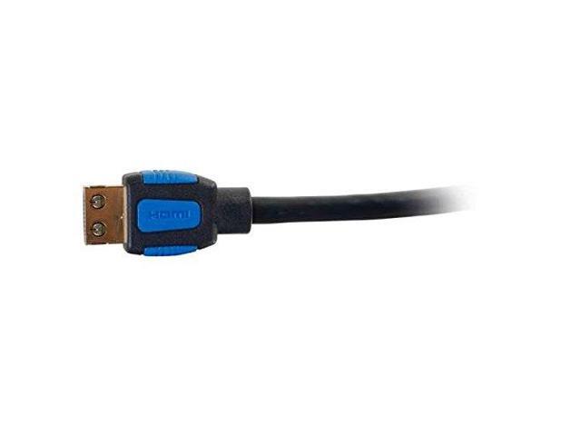 C2G 29677 4K UHD High Speed HDMI Cable (60Hz) with Gripping Connectors, Black (6 Feet, 1.82 Meters)