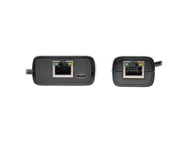 Tripp Lite DVI over Cat5/6 Active Extender Kit, Transmitter & Receiver for Video, 1080p @ 60 Hz, Up to 125-ft., TAA (B140-101X-U)