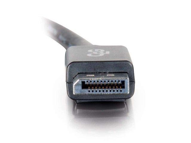C2G DisplayPort (M) to Single Link DVI-D (M) Adapter Cable. 6 ft - Black - image 7