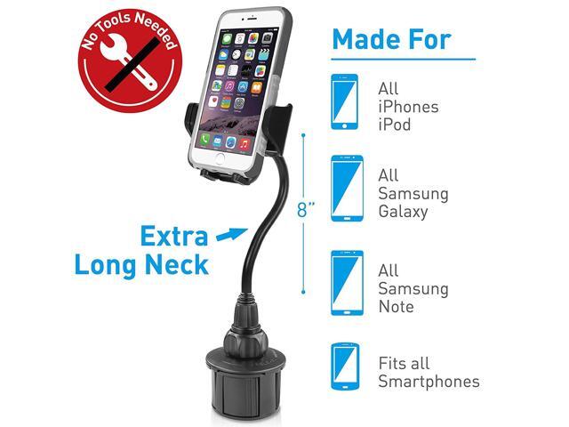 Macally MCUP2XL Vehicle Mount for iPhone, Smartphone, Mobile Phone, iPod, GPS
