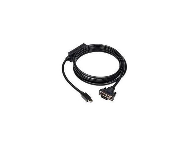 Tripp Lite P586-010-VGA-V2 10 ft. Mini DisplayPort 1.2 to VGA Active Adapter Cable, Mini DP to HD15 (M/M), 1920x1200/1080p