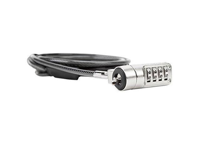 Targus DEFCON Trapezoid Serialized Combo Cable Lock - 1 Pack - ASP66GLX-S