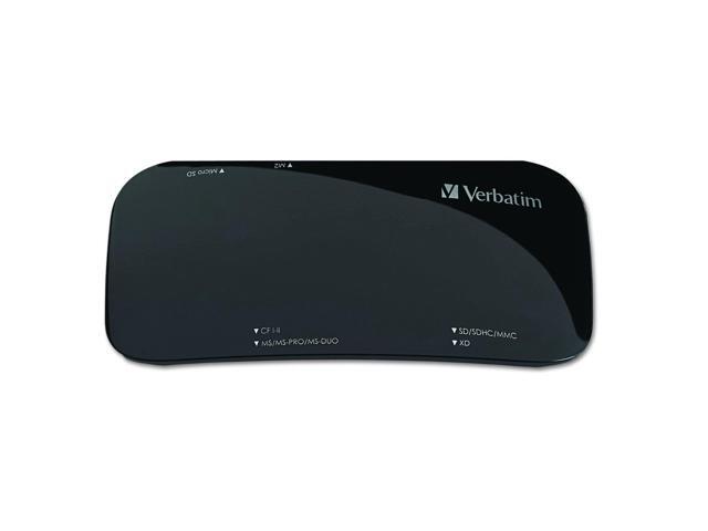 Verbatim Universal Card Reader, USB 2.0 - Black - USB 2.0 - Black