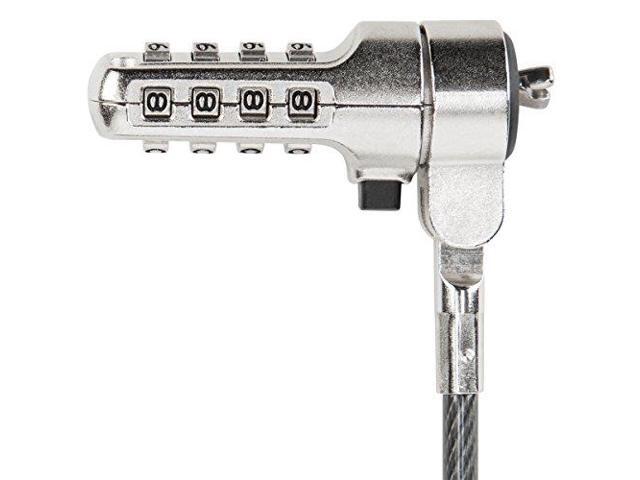 Targus DEFCON Trapezoid Serialized Combo Cable Lock - 1 Pack - ASP66GLX-S